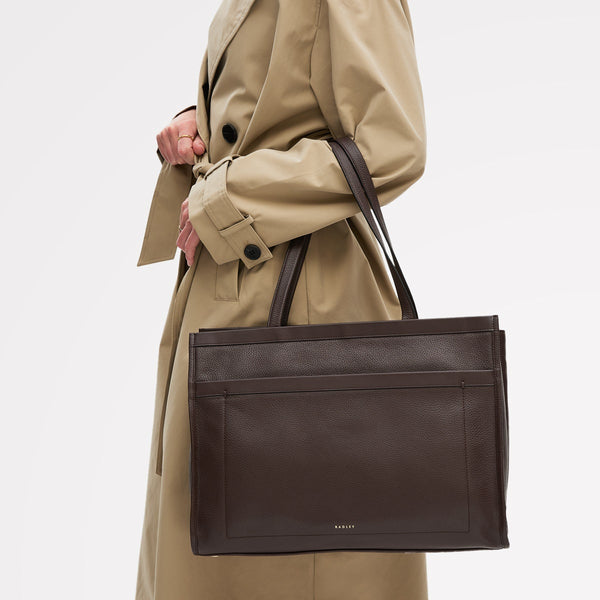 Radley London Dark Oak Large Ziptop Workbag | Alba Place AW25 | Radley London