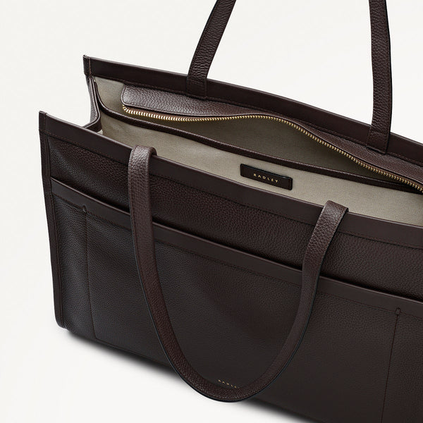 Radley London Dark Oak Large Ziptop Workbag | Alba Place AW25 | Radley London