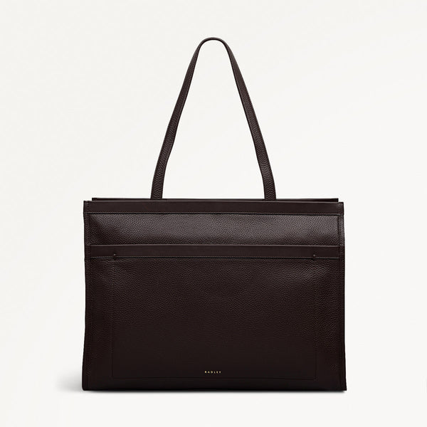 radley london Dark Oak Large Ziptop Workbag | Alba Place AW25 | Radley London