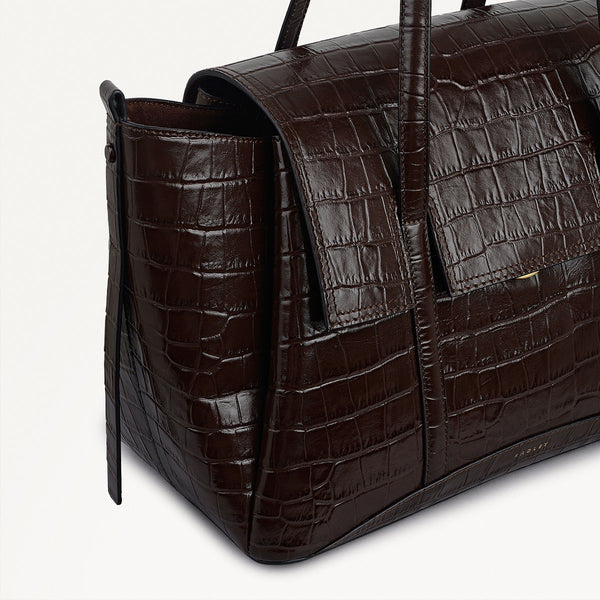 Radley London Dark Oak Medium Flapover Shoulder | The Chancery AW25 | Radley London