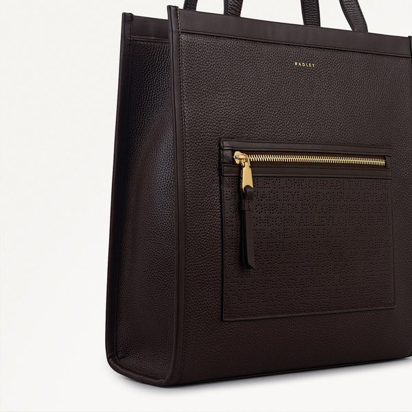 Radley London Dark Oak Medium Ziptop Tote | Alba Place AW25 | Radley London