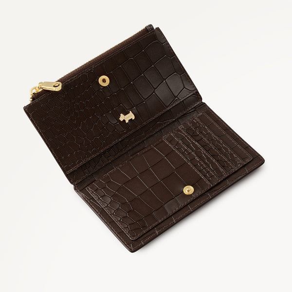 Radley London Dark Oak Medium Ziptop Wallet | Coin Street AW25 | Radley London