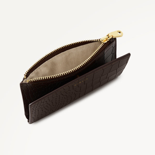 Radley London Dark Oak Medium Ziptop Wallet | Coin Street AW25 | Radley London