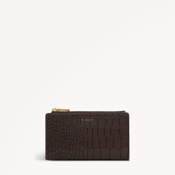 radley london Dark Oak Medium Ziptop Wallet | Coin Street AW25 | Radley London