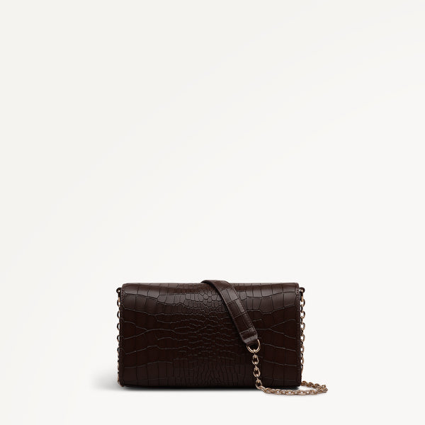 Radley London Dark Oak Micro Flapover Cross Body Bag | The Rathbone AW25 | Radley London