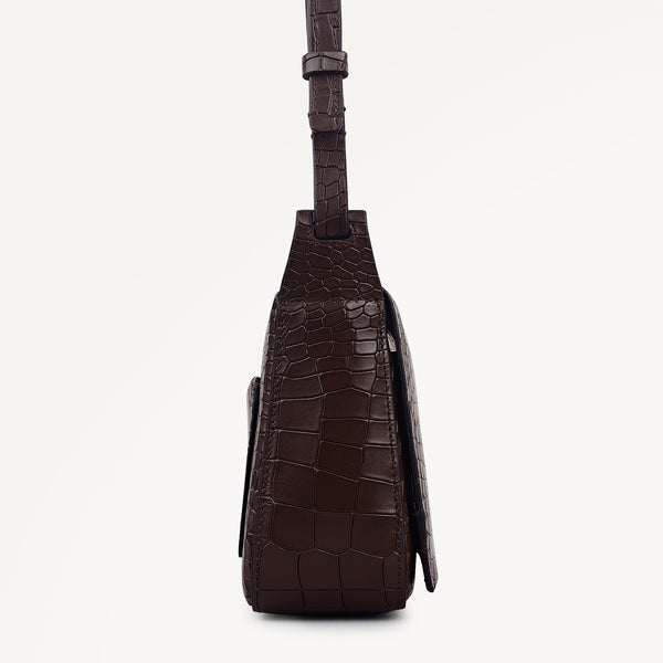 Radley London Dark Oak Small Flapover Cross Body Bag | Westwell Lane AW25 | Radley London