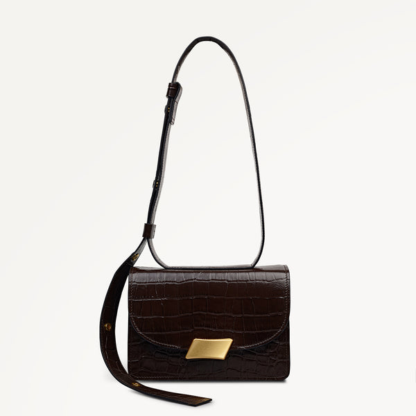 radley london Dark Oak Small Flapover Shoulder | The Belsize AW25 | Radley London