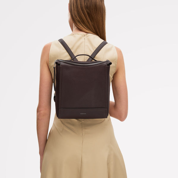 Radley London Dark Oak Small Ziptop Backpack | Oak Street AW25 | Radley London