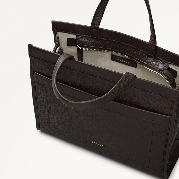 Radley London Dark Oak Small Ziptop Grab | Alba Place AW25 | Radley London