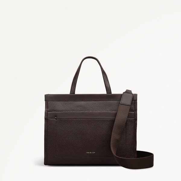 radley london Dark Oak Small Ziptop Grab | Alba Place AW25 | Radley London