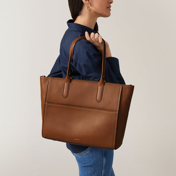 Radley London Designer Brown Handbags Grab | Oak Street Collection AW24 | Radley