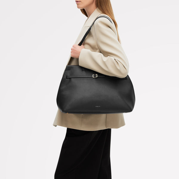 Radley London Designer Leather Black Handbag | The Christina Collection AW25 | Radley