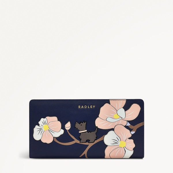 radley london Evenfall Blue Ladies' Wallet Purse | Coin Street Magnolia AW25 | Radley