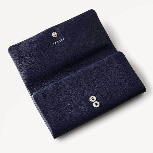 Radley London Evenfall Blue Large Purse | Mallow Street Collection SS25 | Radley