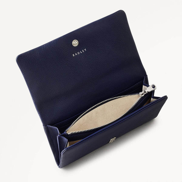 Radley London Evenfall Blue Large Purse | Mallow Street Collection SS25 | Radley
