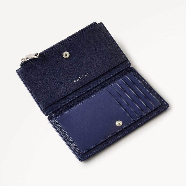 Radley London Evenfall Blue Medium Purse | Coin Street Collection SS25 | Radley