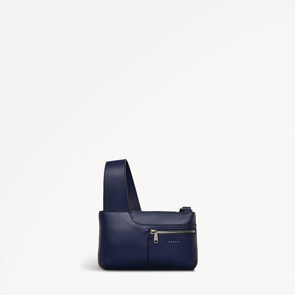 radley london Evenfall Blue Mini Crossbody Bag | Pockets Collection SS25 | Radley