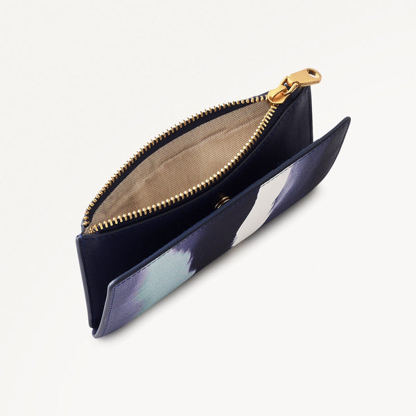 Radley London Evenfall Blue Woman's Money Purse | Coin Street Stripe AW25 | Radley