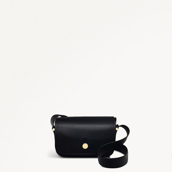 radley london Flapover Medium Sized Crossbody in Black | Bathurst Mews SS25 | Radley
