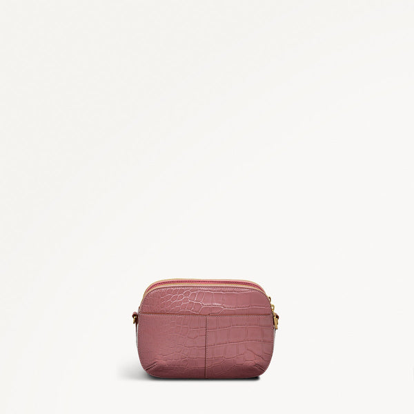 Radley London French Rose Pink Leather Crossbody Bag | Dukes Place Croc AW25 | Radley