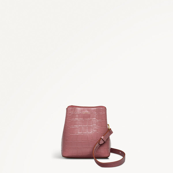 radley london French Rose Small Pink Crossbody Bag | Dukes Place Croc AW25 | Radley