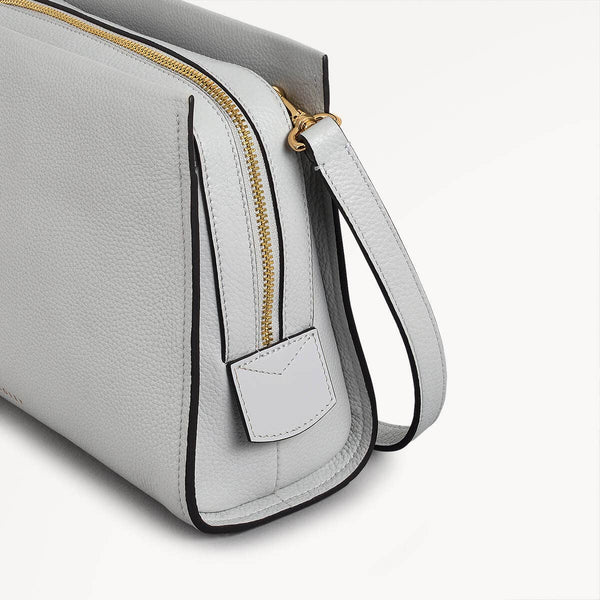 Radley London Goose Grey Small Zip Around Crossbody | Arlington Court Ss25 | Radley