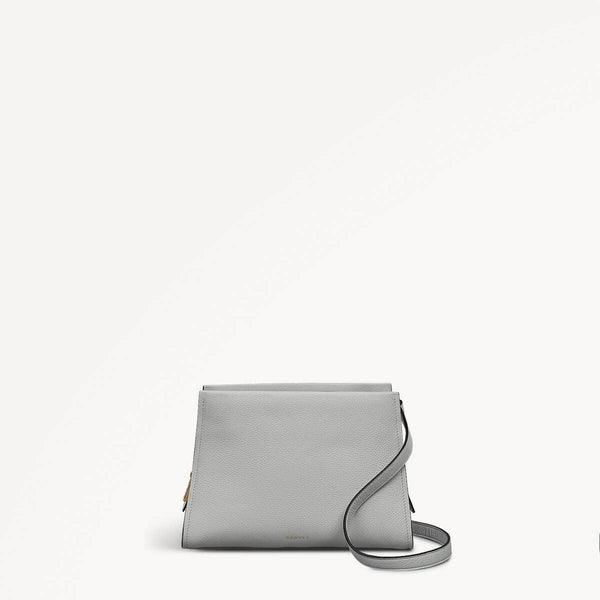 radley london Goose Grey Small Zip Around Crossbody | Arlington Court Ss25 | Radley