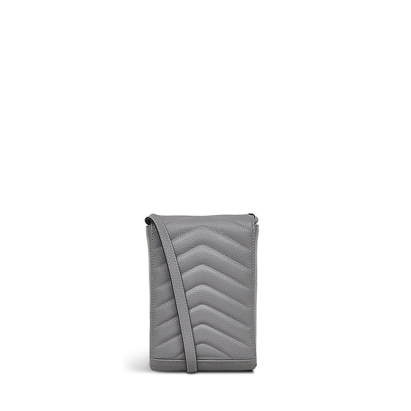 Radley London Grey Designer Cross Body Phone Bag | Rowe Avenue AW24 | Radley London