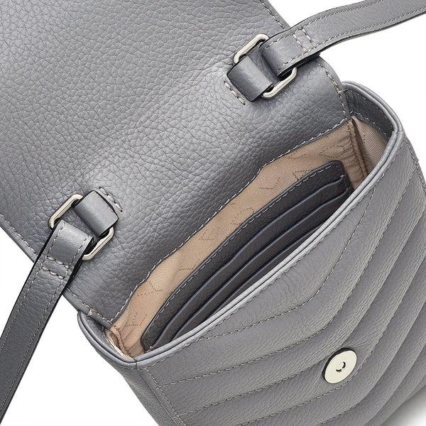 Radley London Grey Designer Cross Body Phone Bag | Rowe Avenue AW24 | Radley London
