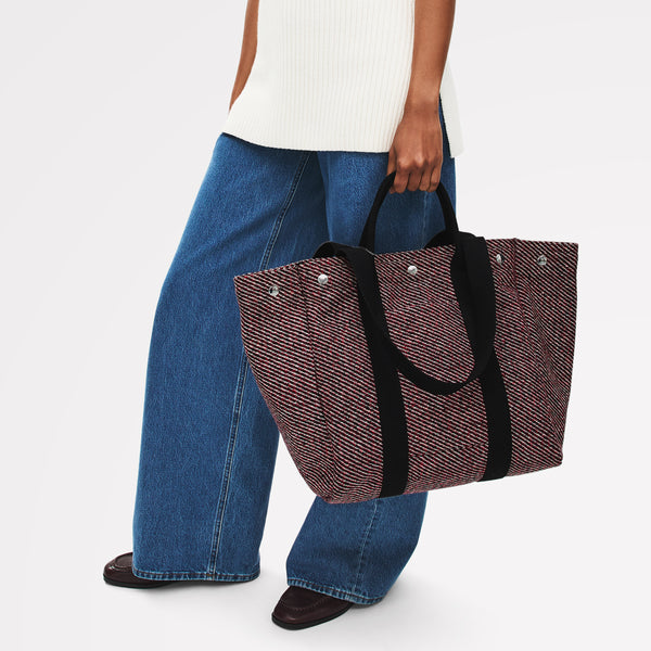 Radley London Hadleigh Place Large Open Top Tote Dark Cherry - 113059