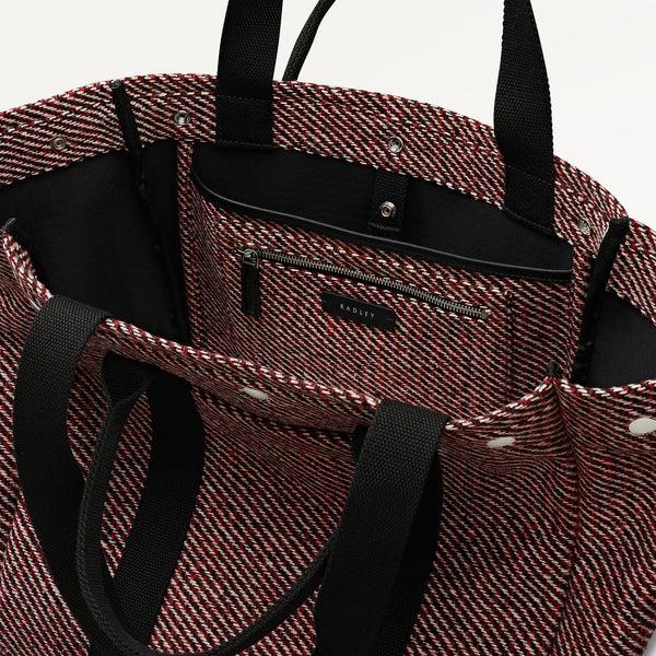 Radley London Hadleigh Place Large Open Top Tote Dark Cherry - 113059