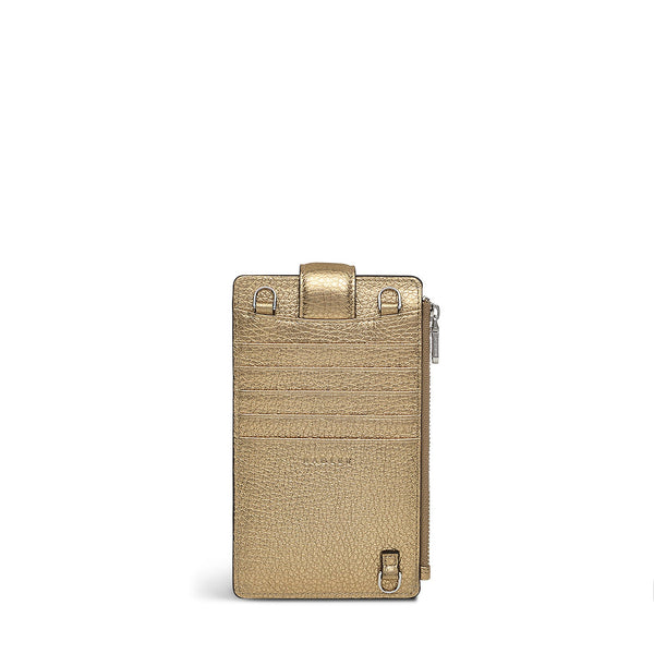 Radley London Icy Gold Phone Crossbody Bag | Hillgate Place Metallic AW24 | Radley