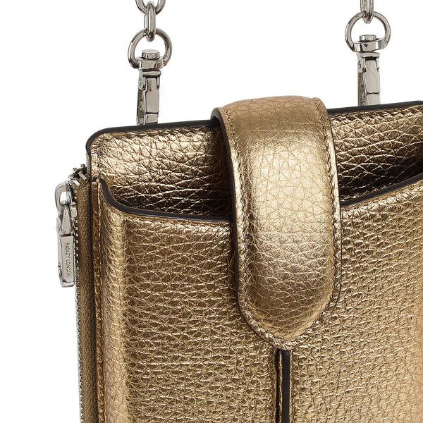 Radley London Icy Gold Phone Crossbody Bag | Hillgate Place Metallic AW24 | Radley