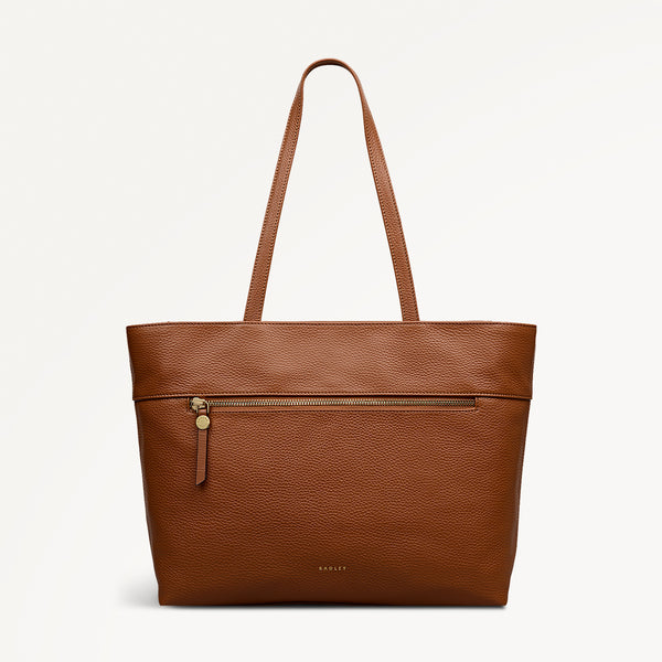 radley london Indus Tan Medium Ziptop Tote | Fountain Road AW25 | Radley London