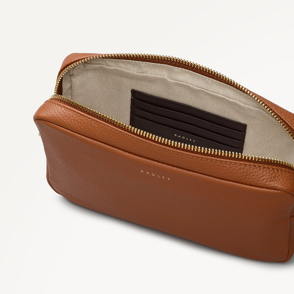 Radley London Indus Tan Mini Zip Around Cross Body | Tavistock AW25 | Radley London