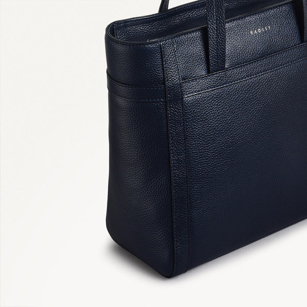 Radley London Ink Blue Small Zip-Top Grab | Derby Street SS25 | Radley