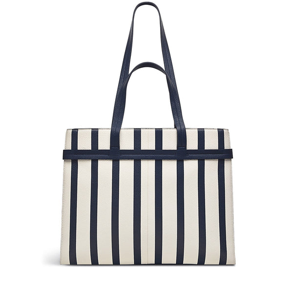 Radley London Ink Blue Striped Tote Bag | Florence Road Stripe | Radley