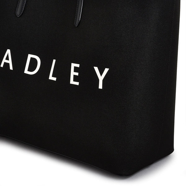 Radley London Large Black Open Top Tote | Southwell Gardens AW24 | Radley
