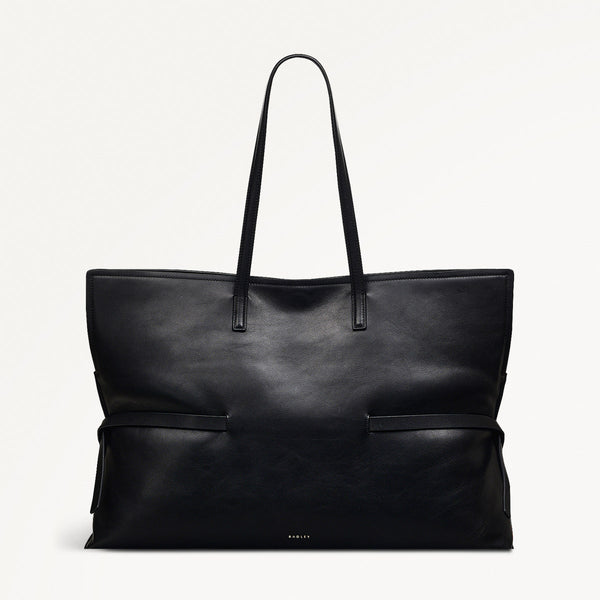 radley london Large Black Shoulder Bag | Fleet Street Collection SS25 | Radley