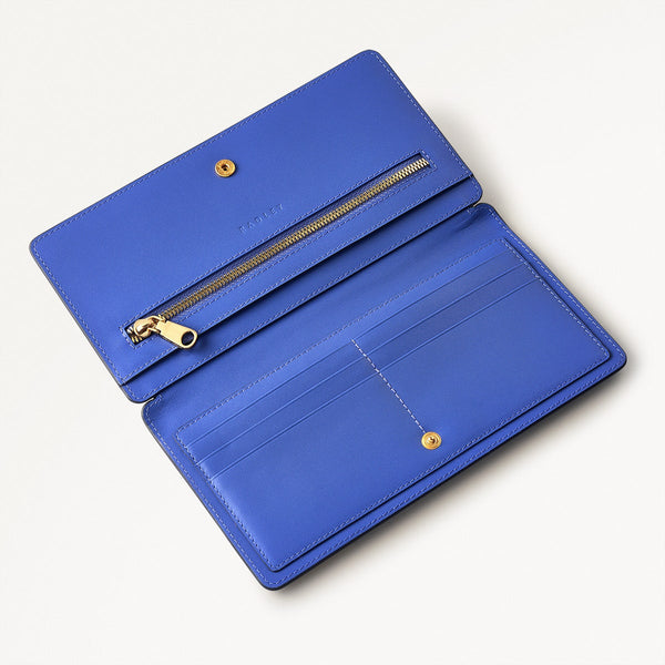 Radley London Large Luxury Blue Wallet | Coin Street Shore Thing SS25 | Radley