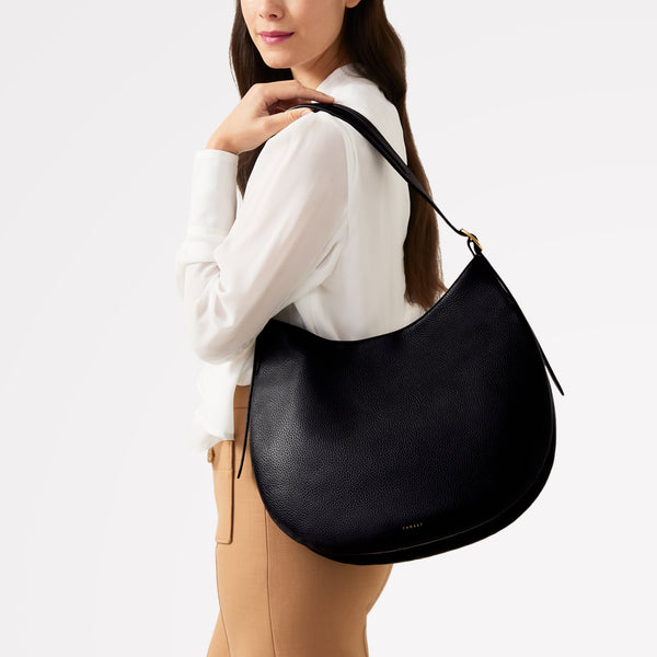 Radley London Large Open Top Shoulder Black | Kensington Place SS25 | Radley