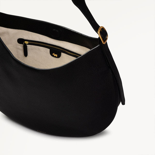Radley London Large Open Top Shoulder Black | Kensington Place SS25 | Radley