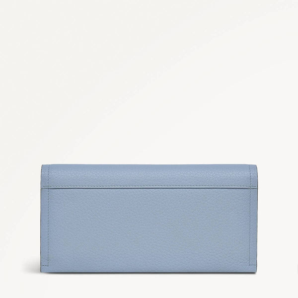 Radley London Large Smoke Blue Leather Purse | Oak Street Snowdrops SS25 | Radley
