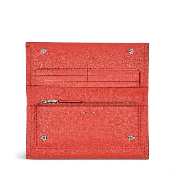 Radley London Lava Red Large Flapover Purse | Oak Street Collection | Radley