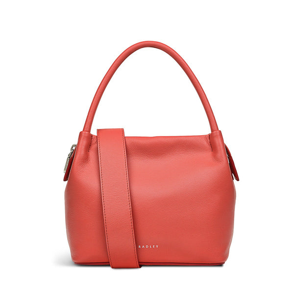 radley london Lava Red Small Zip-Top Cross Body Bag | Ivydale Road Collection AW24 | Radley