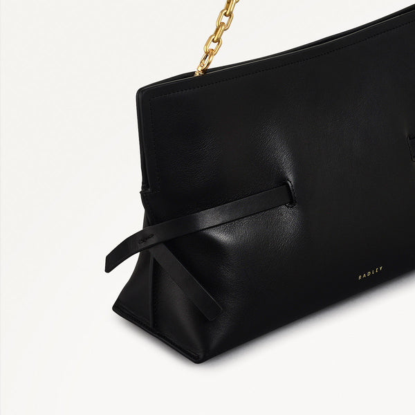 Radley London Leather Black Clutch Bag | Fleet Street Collection AW25 | Radley