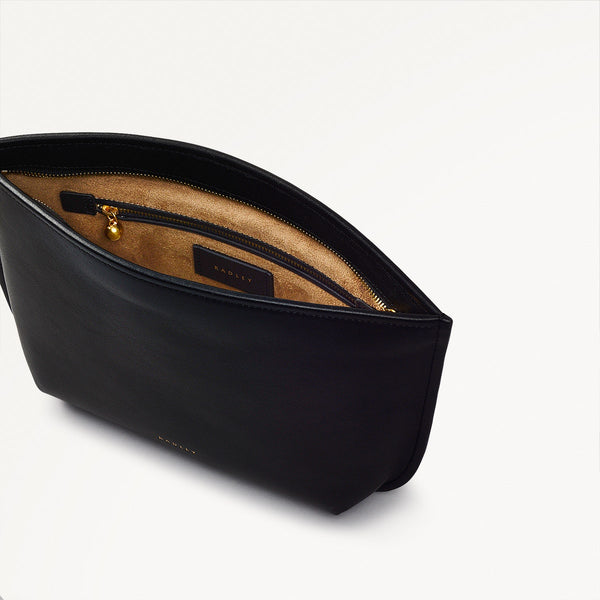 Radley London Leather Black Clutch Bag | The Romilly SS25 | Radley