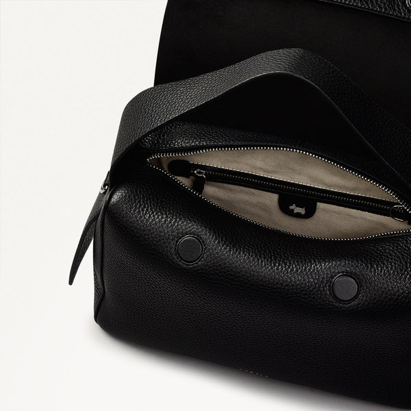 Radley London Leather Black Grab Bag | De Beauvoir SS25 | Radley