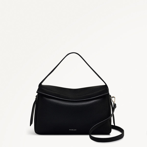 radley london Leather Black Grab Bag | De Beauvoir SS25 | Radley