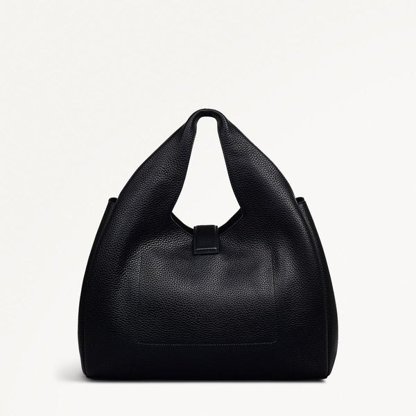 Radley London Leather Black Grab Bag | Sloane Street Collection AW25 | Radley